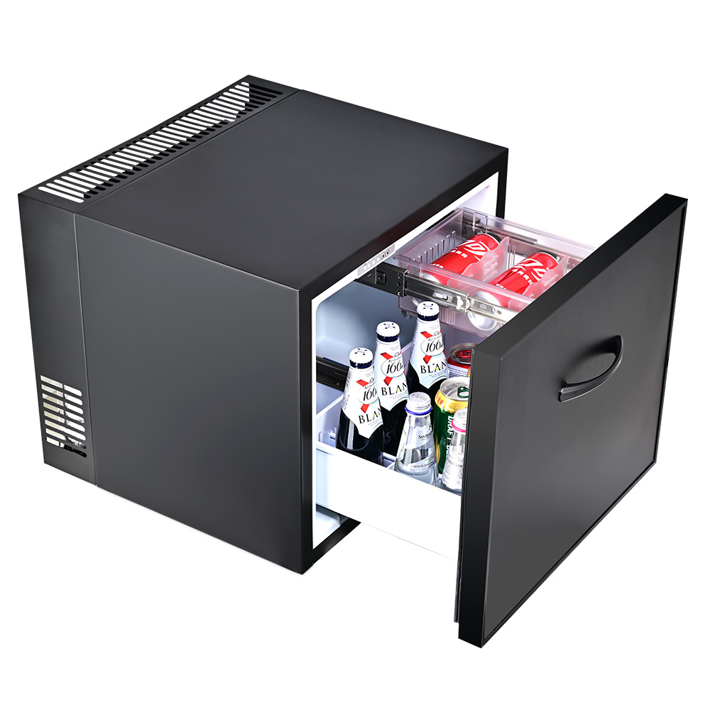Home Bar And Fridge - Мини-холодильник с выдвижным ящиком, 38 л,