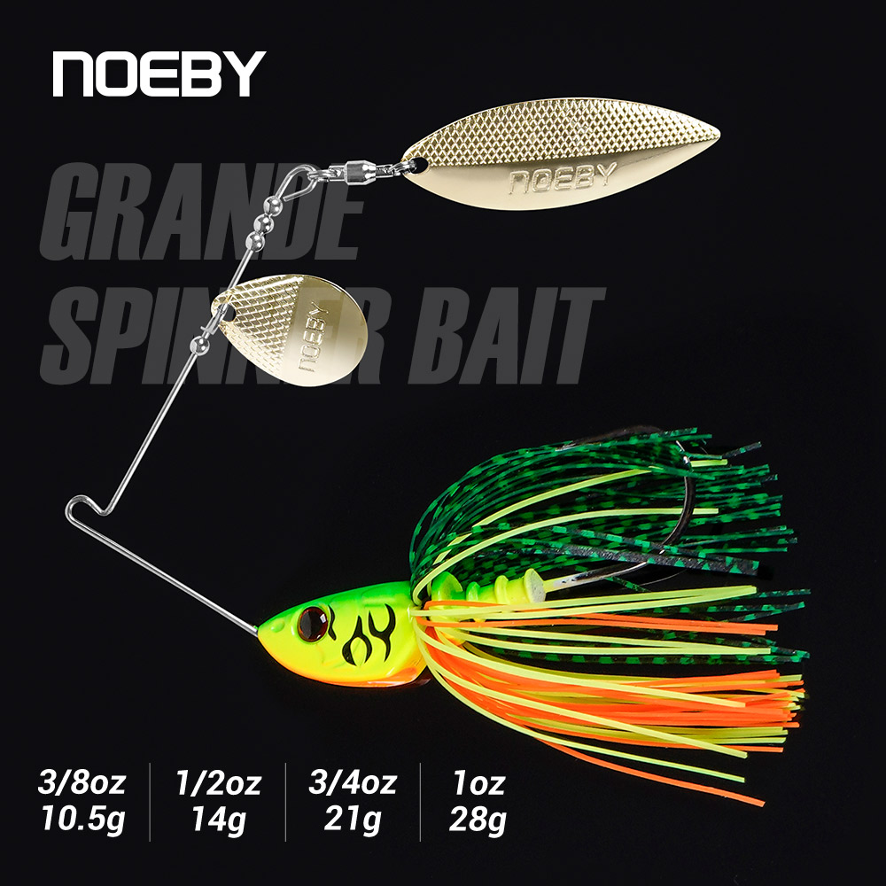 Noeby Spinnerbait 10,5 г 14 г  – обзор и цена Jigger Double Sided