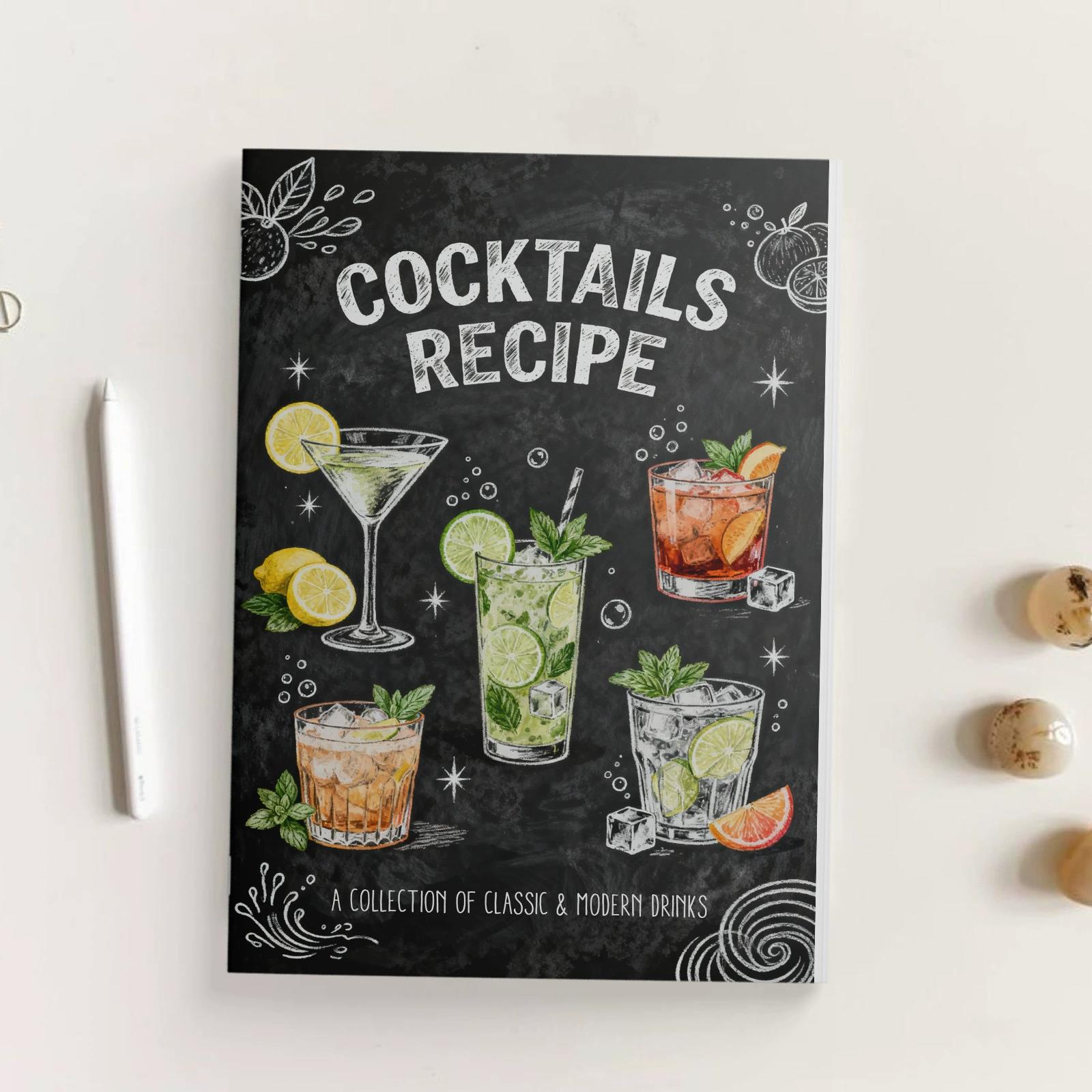 Книга рецептов классических и  – обзор и цена Cocktail Recipe Book