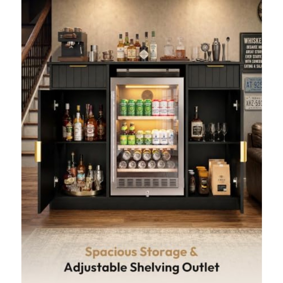 53-дюймовый кофейный барный шк – обзор и цена Home Bar And Fridge